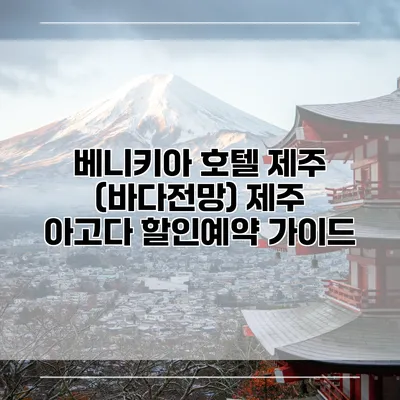 베니키아 호텔 제주 (바다전망) 제주 아고다 할인예약 가이드