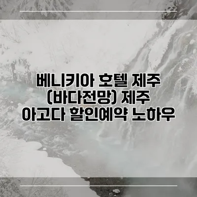 베니키아 호텔 제주 (바다전망) 제주 아고다 할인예약 노하우