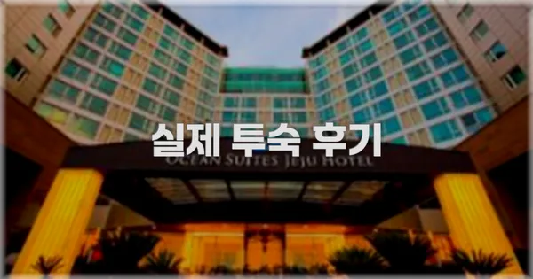 💬 실제 투숙 후기