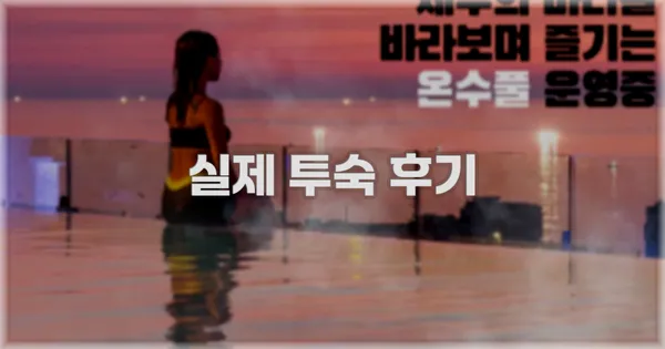 💬 실제 투숙 후기