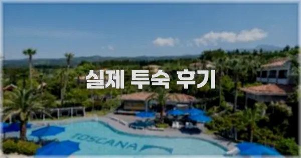 💬 실제 투숙 후기